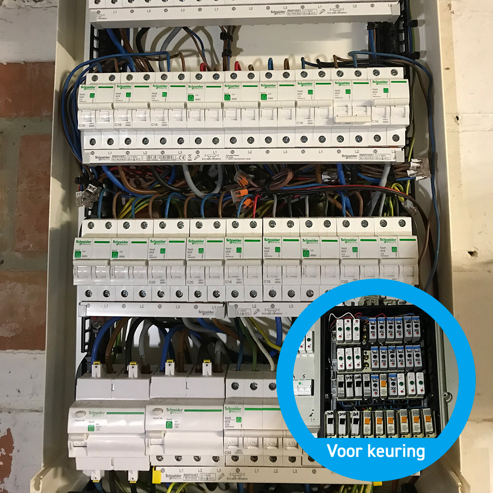 herkeuring van elektrische installaties